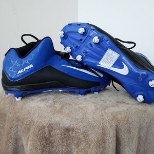 Nike Alpha Strike 2 Mid 3/4 D Men Cleat NWOB